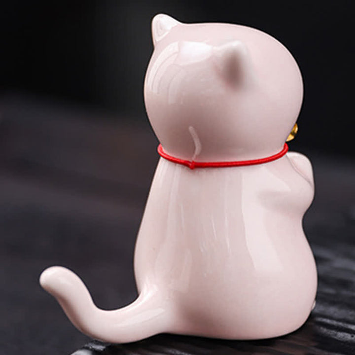 Buddha Stones Keramische Kawaii Wierook met asopvangbakje (zonder Wierook) . - image 9