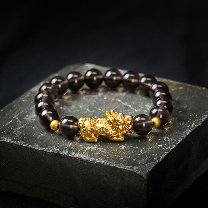 Buddha Stones PiXiu Ice Obsidian Armband - IJsobsidiaan (Reinigend ♥ Positief) - image 0
