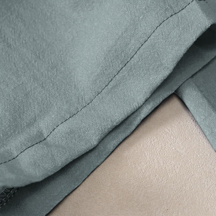 Buddha Stones Damesbroek van 100% Cotton met elastische Taille en Zakken , met Love OM-patroon. - image 2