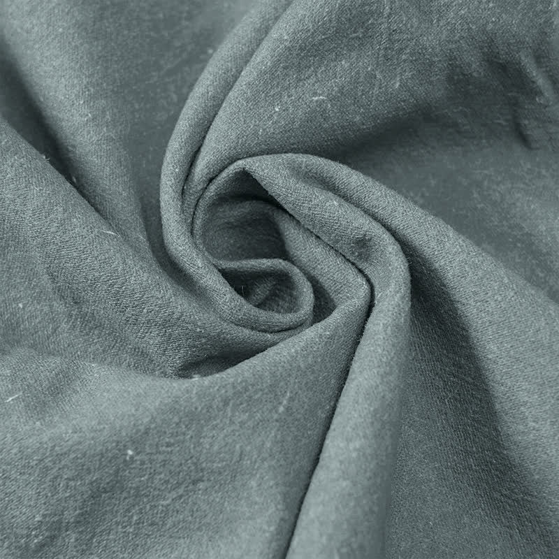 Buddha Stones Damesbroek van 100% Cotton met elastische Taille en Zakken , met Love OM-patroon. - image 3