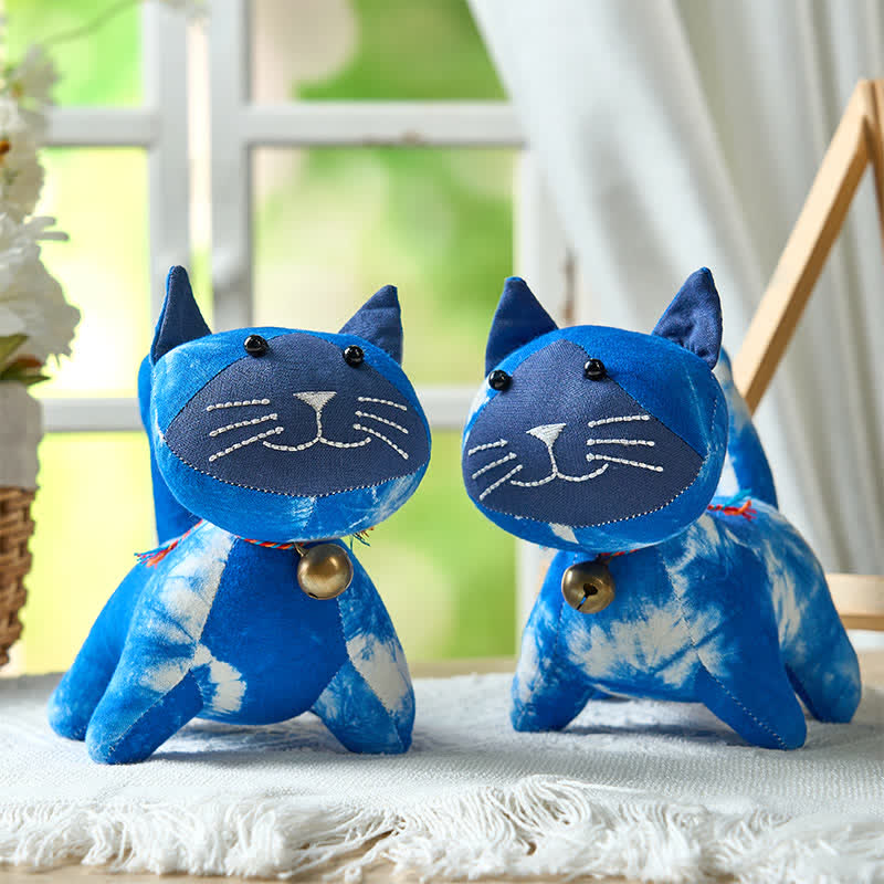 Buddha Stones Handgemaakte tie-dye katoenen kattendecoratie met belletje - image 10