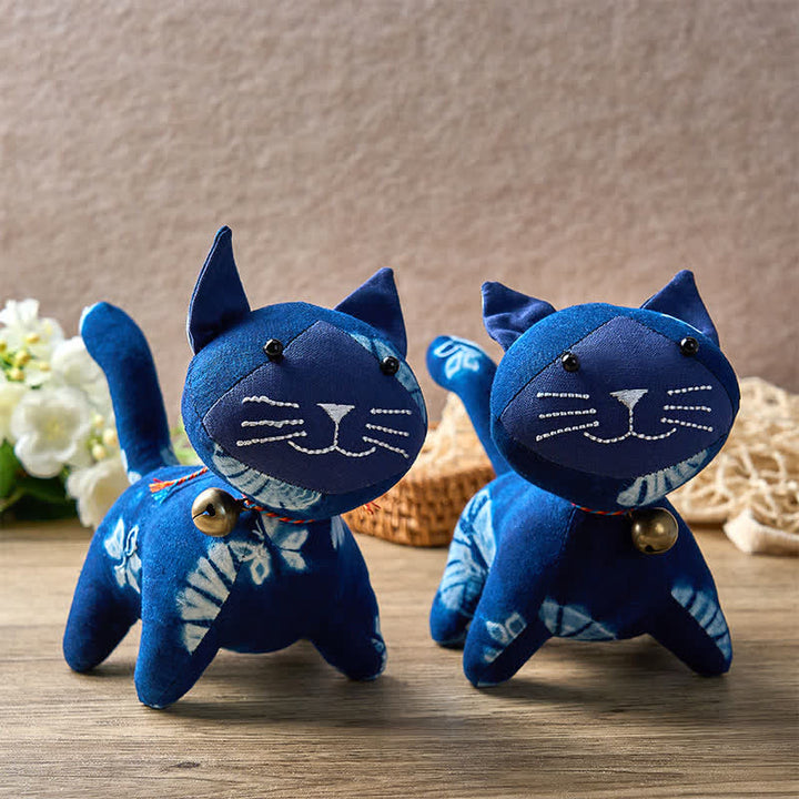 Buddha Stones Handgemaakte tie-dye katoenen kattendecoratie met belletje - image 3