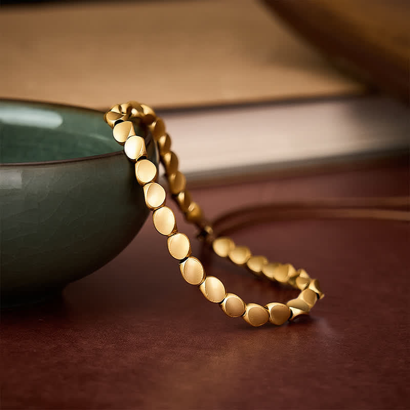 Buddha Stones Koperen Armband met onregelmatig gevormde kralen - image 3