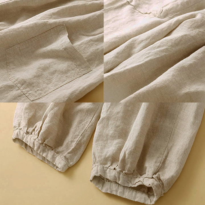 Buddha Stones Commute dames harem capri broek met Zakken - image 15