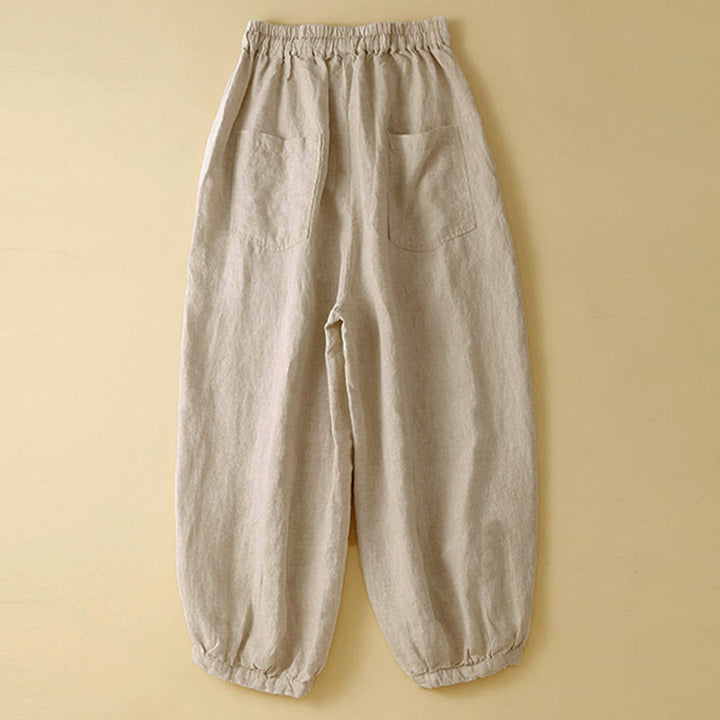 Buddha Stones Commute dames harem capri broek met Zakken - image 12