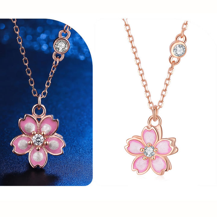 Buddha Stones 925 Sterling Zilveren Kersenbloesem Draaibare Ketting - image 9
