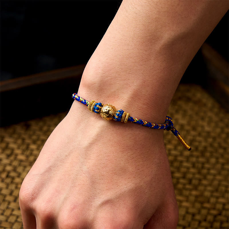 Buddha Stones Handgeweven Om Mani Padme Hum Armband - image 8