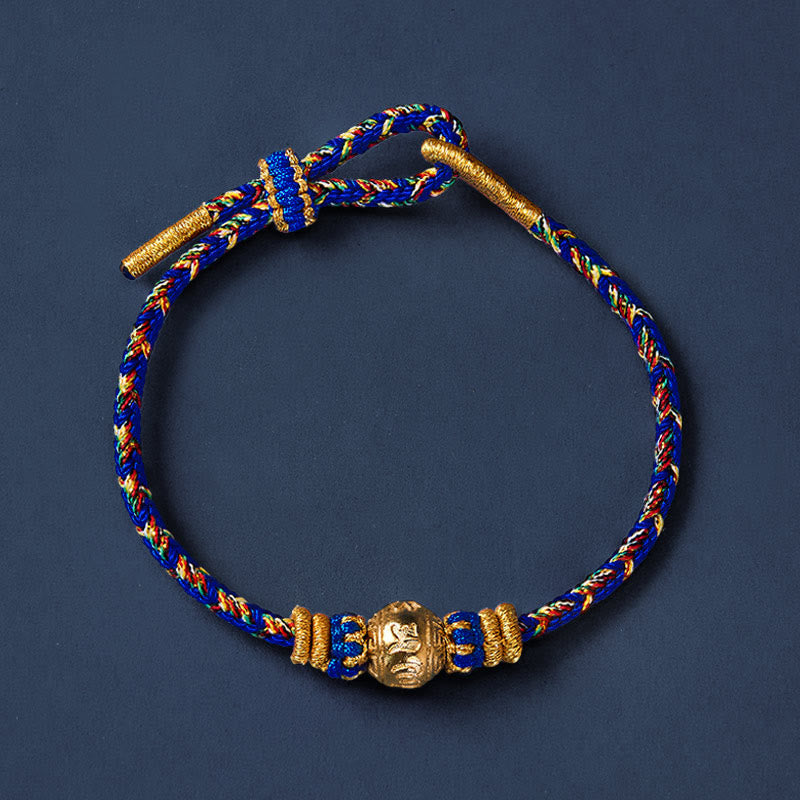 Buddha Stones Handgeweven Om Mani Padme Hum Armband - image 1