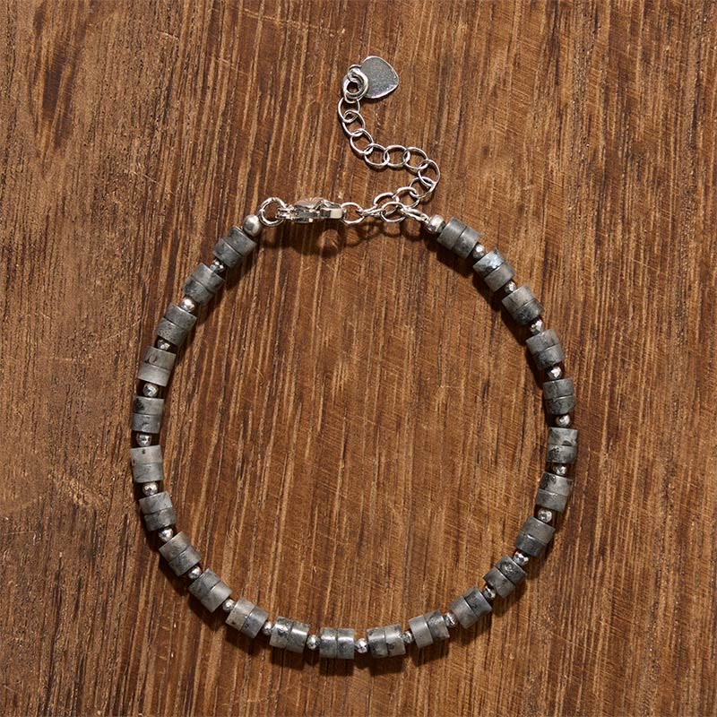 Buddha Stones Amethist, tijgeroog, rozenkwarts, blauwe jaspis, zwarte obsidiaan, platte Armband - image 36