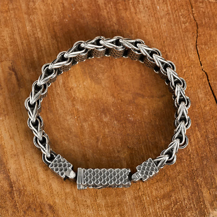 Buddha Stones Koperen drakenarmband met schakels, Armband van rijkdom. - image 1