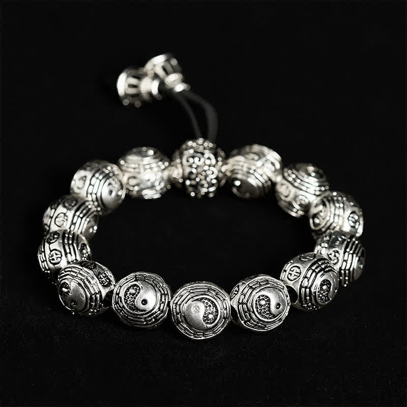 Buddha Stones Koperen Bagua Yin Yang Harmonie Ronde Armband - Bagua (Balans ♥ Harmonie) - image 0