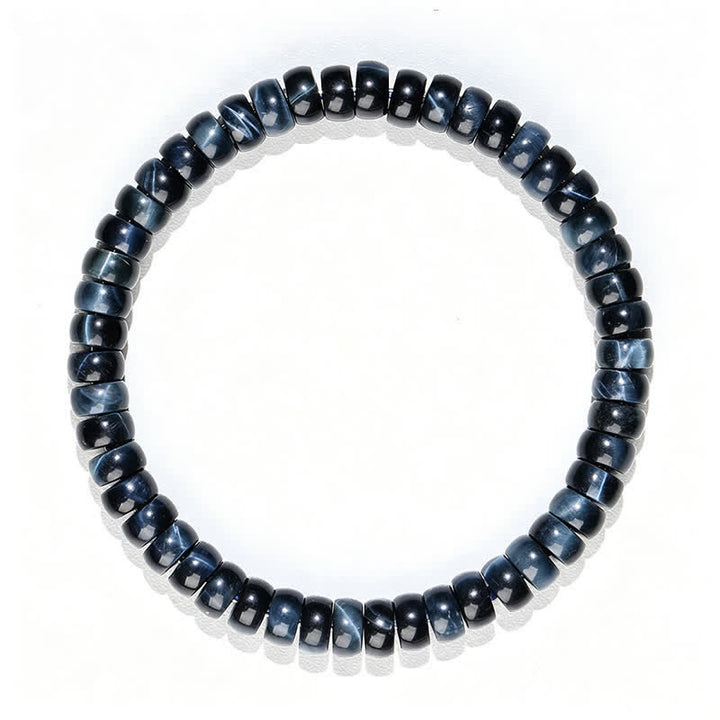 Buddha Stones Armband met blauwe tijgeroog kralen en positieve eigenschappen - image 7