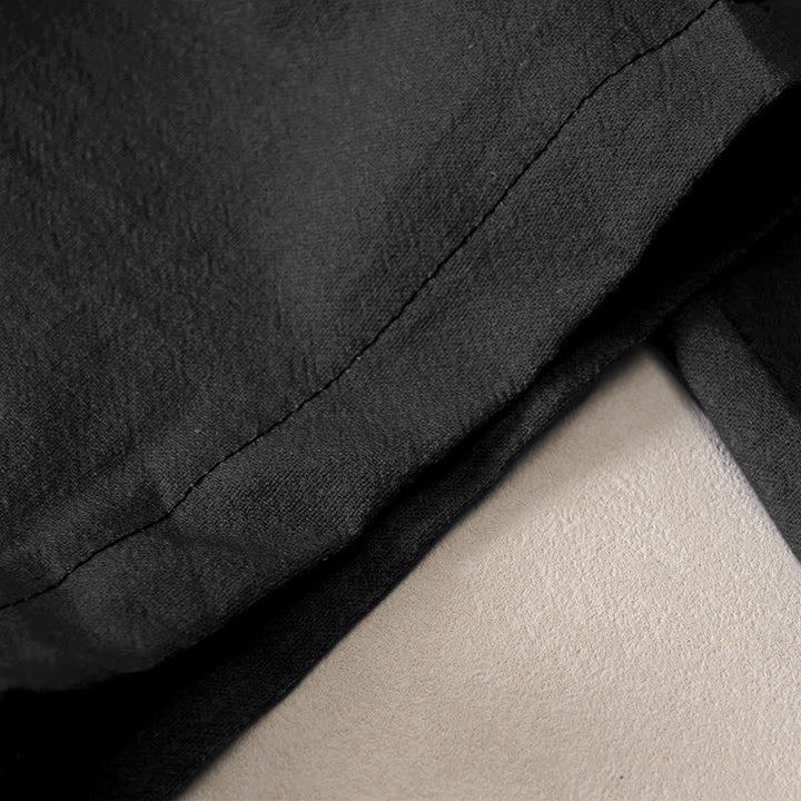 Buddha Stones Damesbroek van 100% Cotton met Hello Cat-pootjesprint, elastische Taille en Zakken. - image 2
