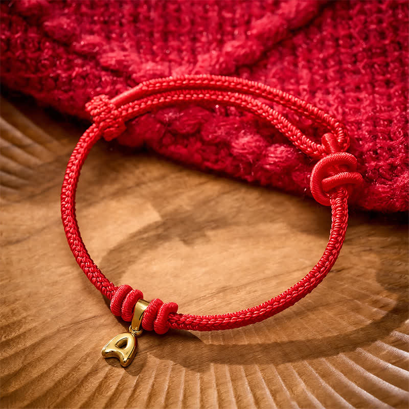 Buddha Stones Titanium stalen Armband met rode letter en geloofsboodschap - image 2