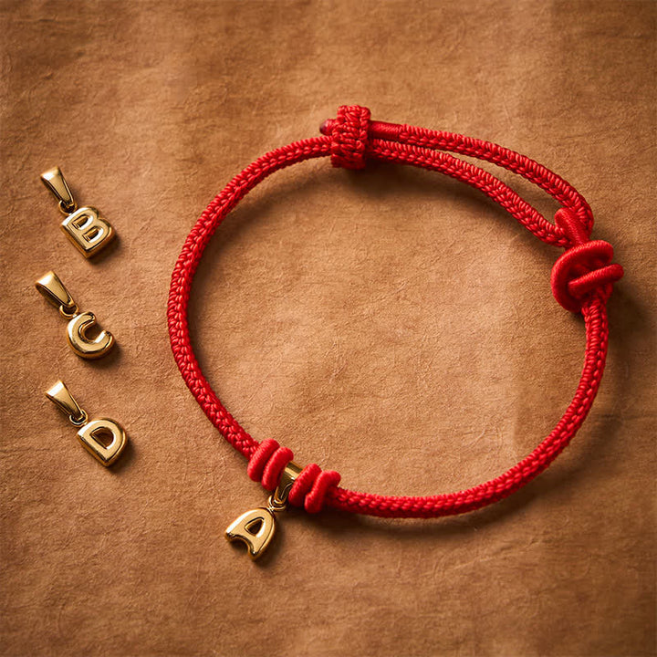 Buddha Stones Titanium stalen Armband met rode letter en geloofsboodschap - image 26