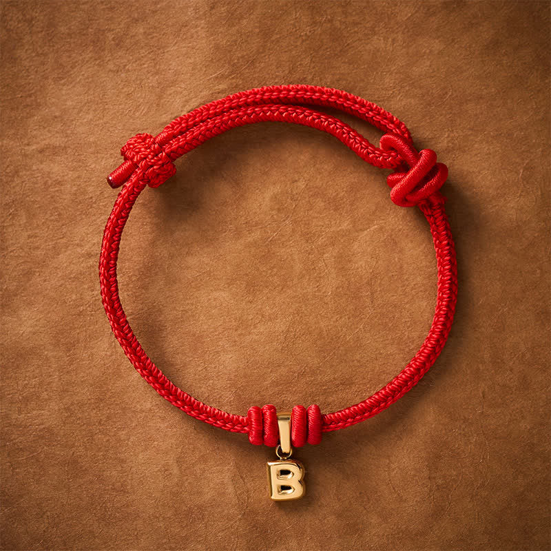 Buddha Stones Titanium stalen Armband met rode letter en geloofsboodschap - B - 6,7–7,5 inch (17–19 cm) - image 10