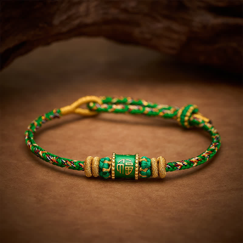 Buddha Stones Fu-figuur groene armband Armband - image 2