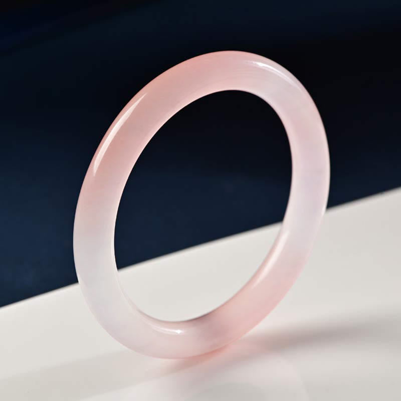 Buddha Stones Roze kristallen Bangle-armband met liefdes- en warmtemotief - Ronde - 60-62 mm - image 6