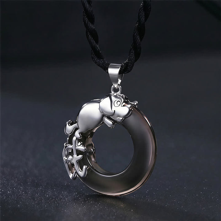 Buddha Stones Chinese dierenriem vredesgesp gelukshanger Ketting - Hond - image 16