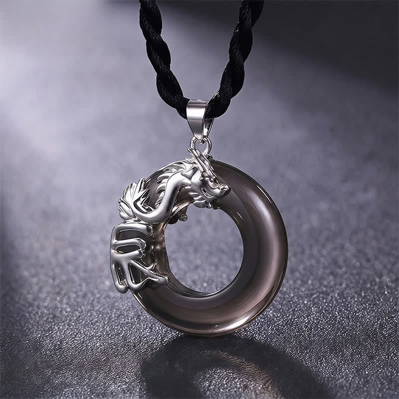 Buddha Stones Chinese dierenriem vredesgesp gelukshanger Ketting - Draak - image 0