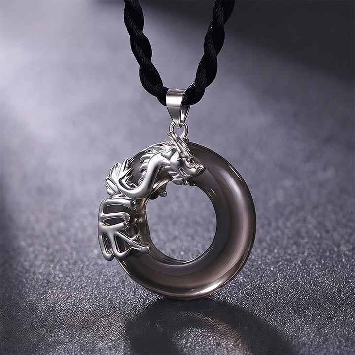 Buddha Stones Chinese dierenriem vredesgesp gelukshanger Ketting - Draak - image 0