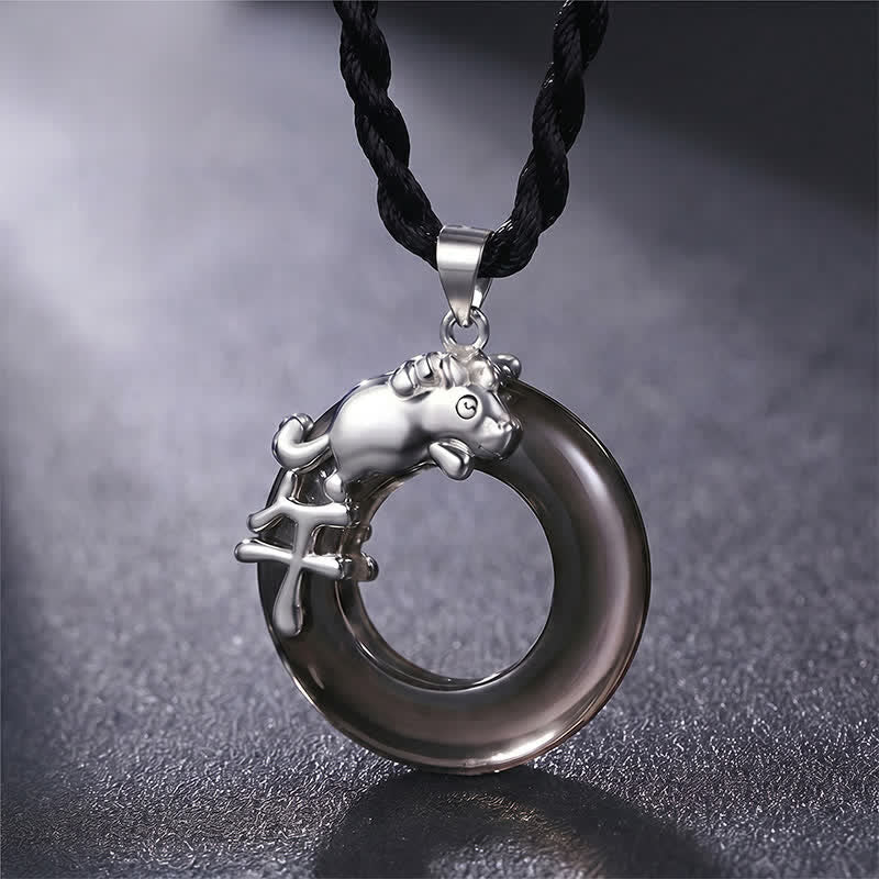 Buddha Stones Chinese dierenriem vredesgesp gelukshanger Ketting - Paard - image 12