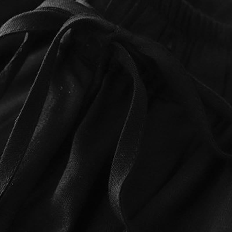 Buddha Stones Zomerse dames capri broek met elastische Taille , Cropped en Zakken. - image 12