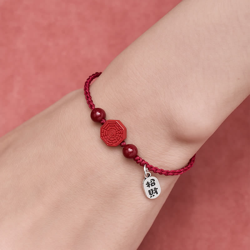 Buddha Stones Bagua Rode Snaar Harmonie Armband - image 4