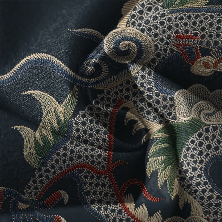 Buddha Stones Getailleerde herenbroek van 100% Cotton met Zakken. - image 6