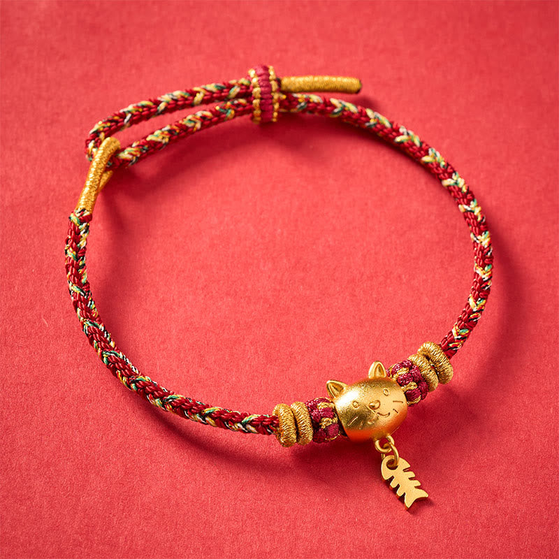 Buddha Stones Koperkleurige meervalvormige Armband - image 1