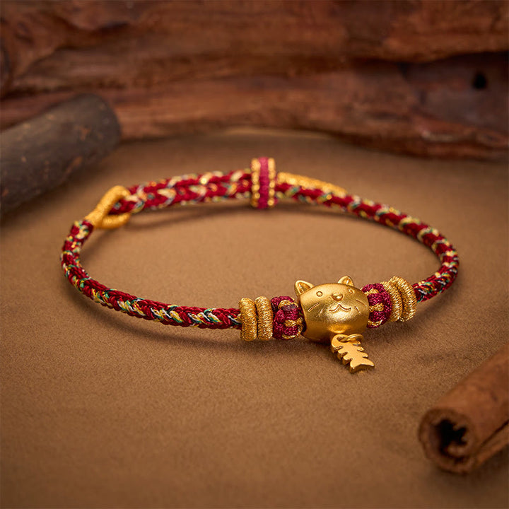 Buddha Stones Koperkleurige meervalvormige Armband - image 2