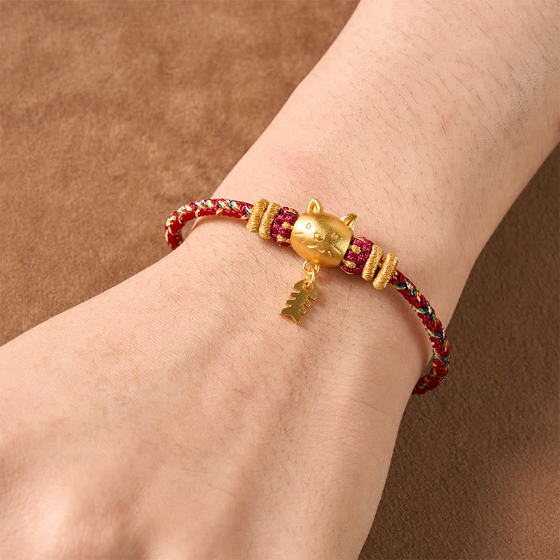 Buddha Stones Koperkleurige meervalvormige Armband - image 5