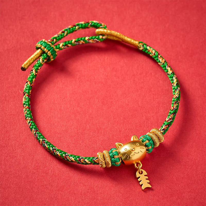 Buddha Stones Koperkleurige meervalvormige Armband - image 16