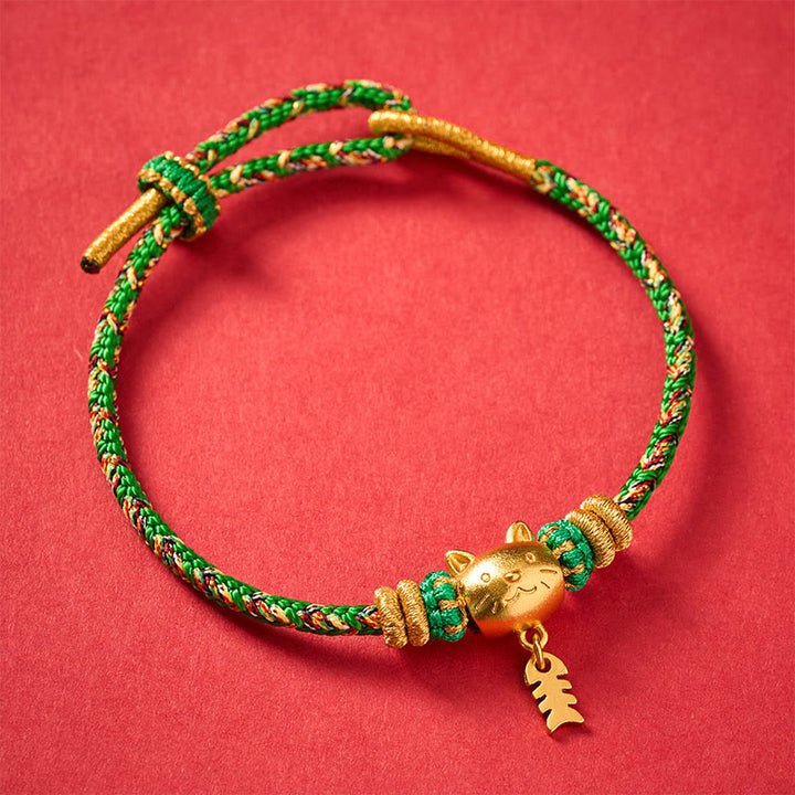 Buddha Stones Koperkleurige meervalvormige Armband - image 16