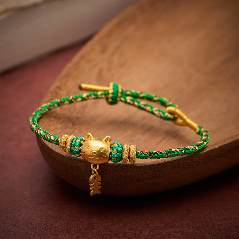 Buddha Stones Koperkleurige meervalvormige Armband - image 18