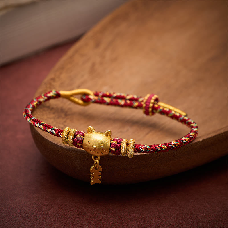 Buddha Stones Koperkleurige meervalvormige Armband - image 4