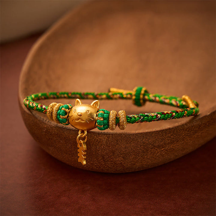 Buddha Stones Koperkleurige meervalvormige Armband - image 17