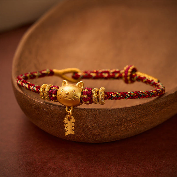 Buddha Stones Koperkleurige meervalvormige Armband - image 3