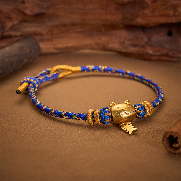 Buddha Stones Koperkleurige meervalvormige Armband - image 14