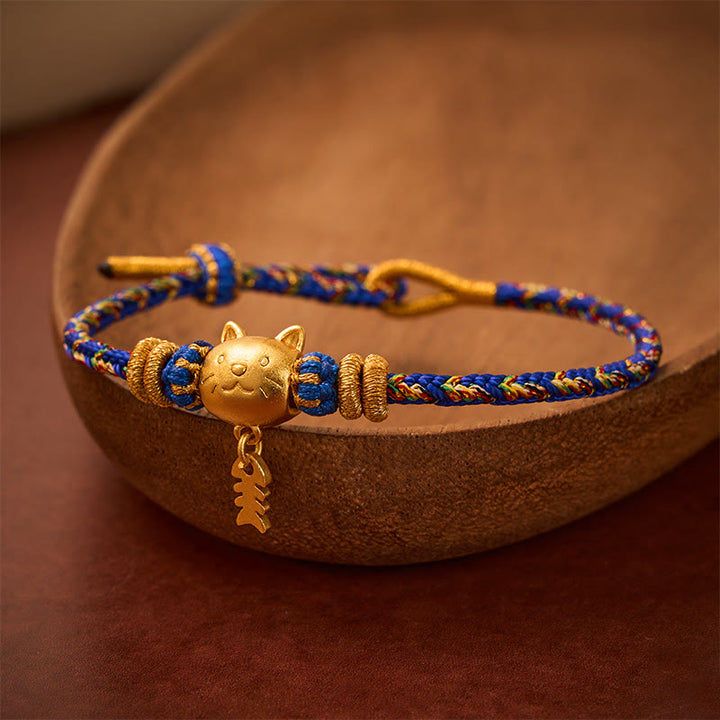 Buddha Stones Koperkleurige meervalvormige Armband - image 12