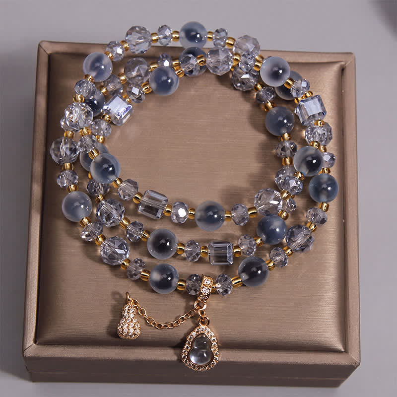 Buddha Stones Snoepkleurige agaat pompoen bedeltje drievoudige Armband Harmonie - image 4
