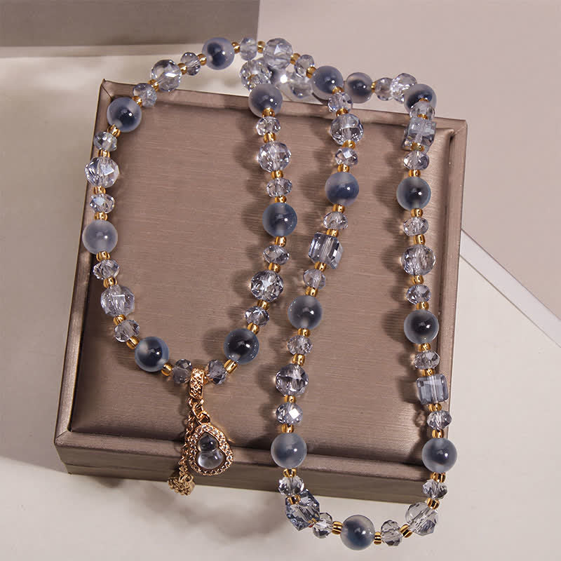 Buddha Stones Snoepkleurige agaat pompoen bedeltje drievoudige Armband Harmonie - image 3
