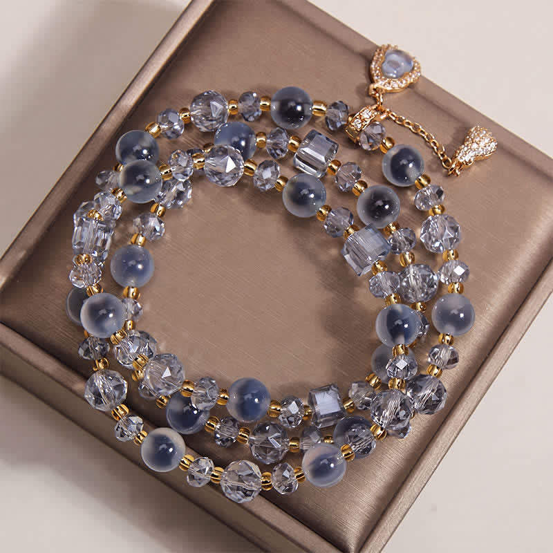 Buddha Stones Snoepkleurige agaat pompoen bedeltje drievoudige Armband Harmonie - image 8