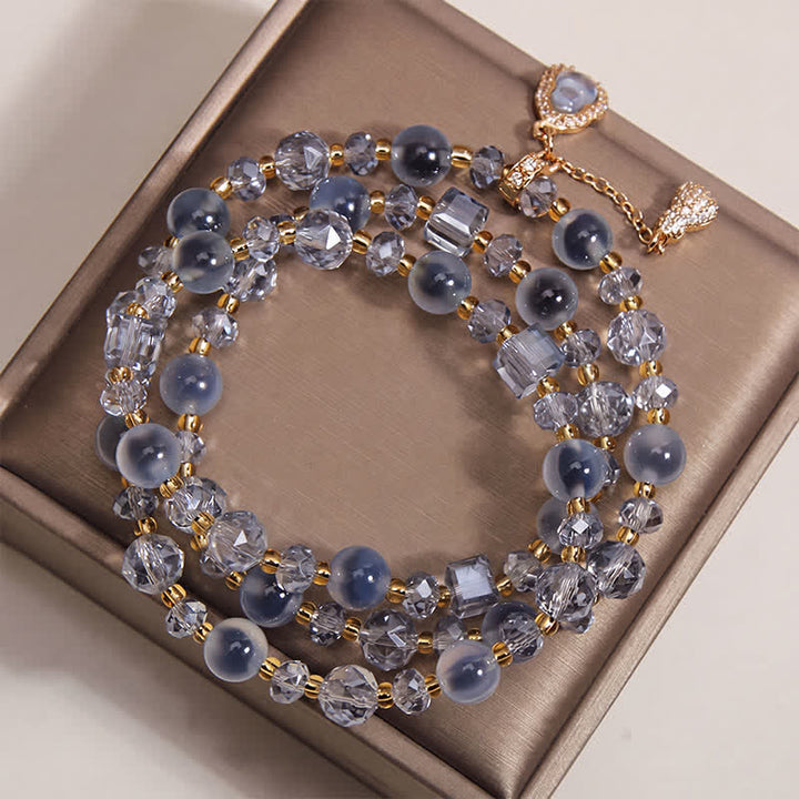 Buddha Stones Snoepkleurige agaat pompoen bedeltje drievoudige Armband Harmonie - image 8