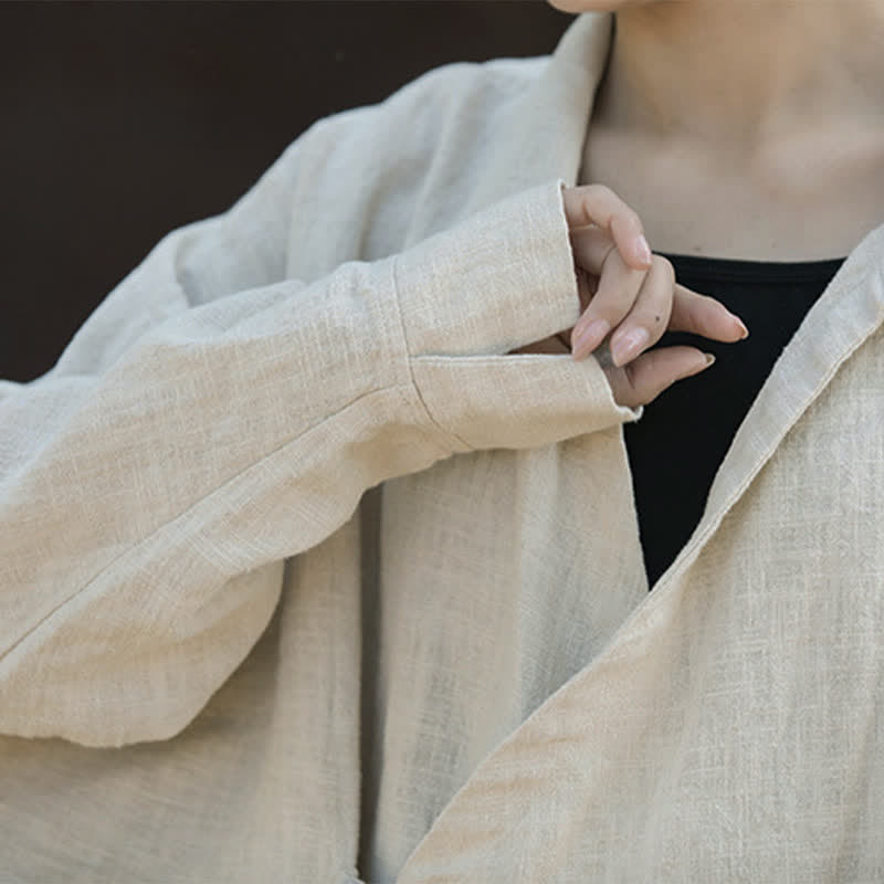 Buddha Stones Meditate Ramie katoenen kleding - image 1