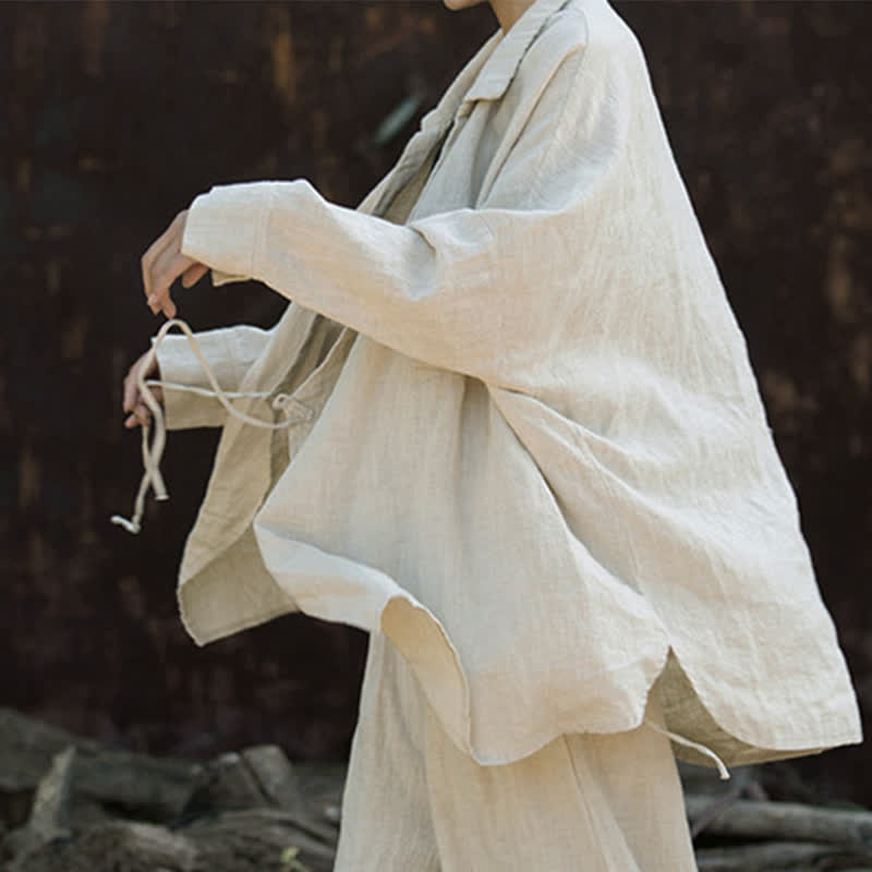 Buddha Stones Meditate Ramie katoenen kleding - image 3