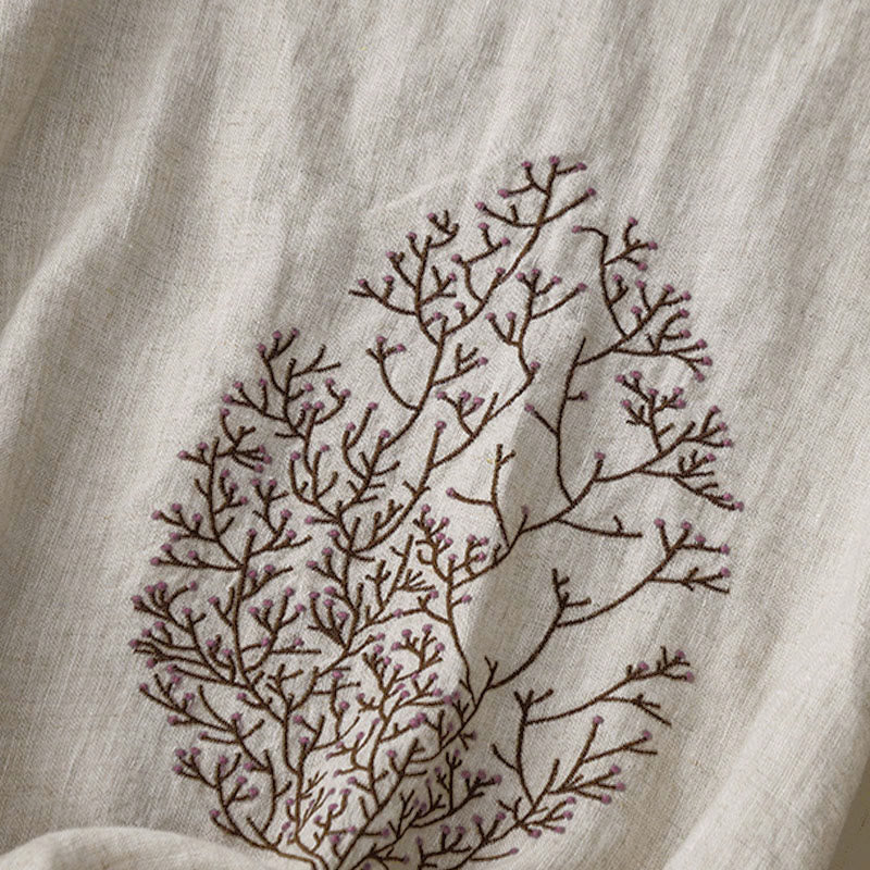 Buddha Stones Casual T-shirt met ronde Mouwlengte en korte mouwen voor dames, met Ronde hals. - image 1