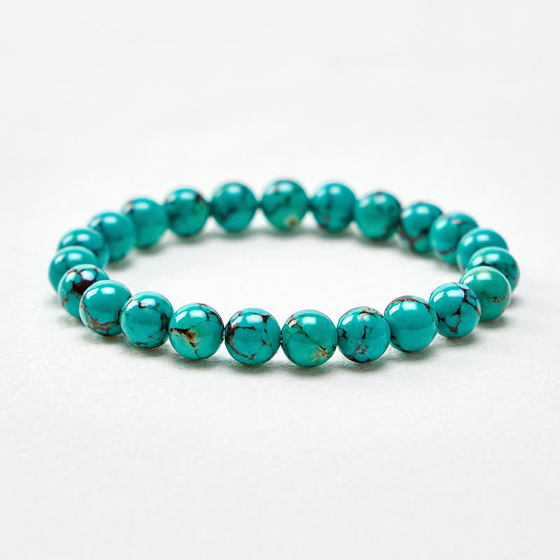 Buddha Stones Beschermende Armband met turkooizen kralen - image 4