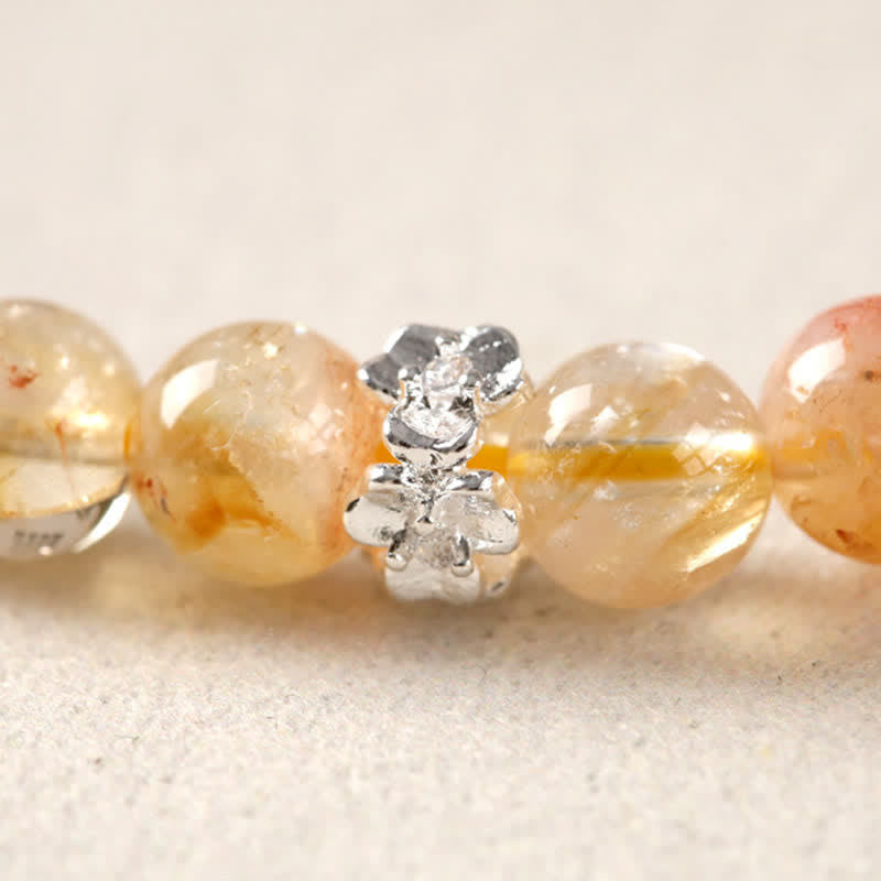 Buddha Stones Citrien Pi Xiu Dubbele Armband voor Overvloed en Rijkdom - image 5