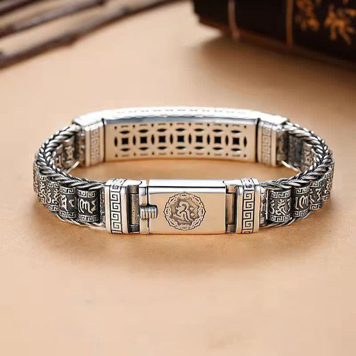 Buddha Stones Koperen Om Mani Padme Hum Armband - image 1